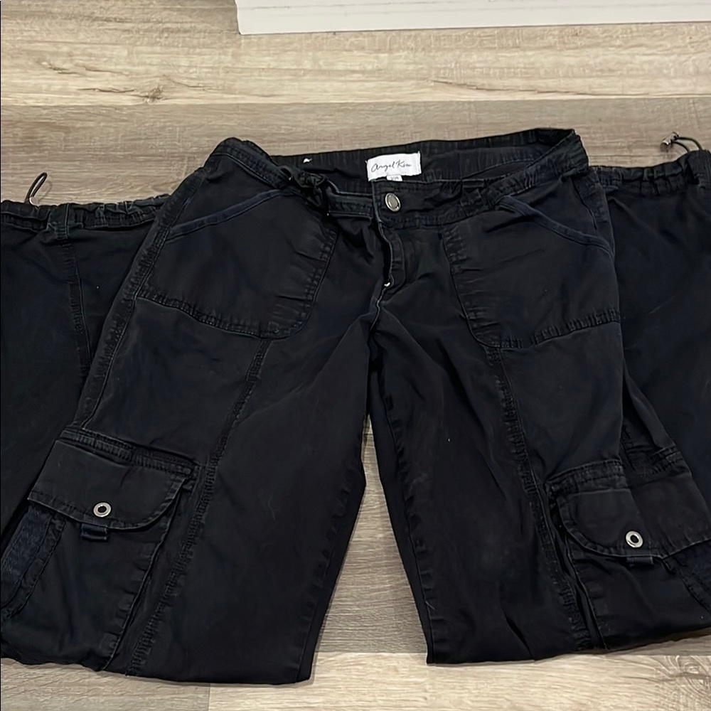 Black Cargo Pants